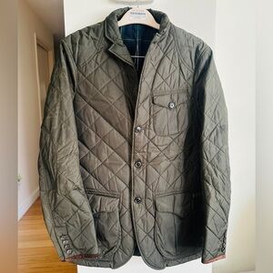 Ralph Lauren Men's Quilted Green Jacket Small